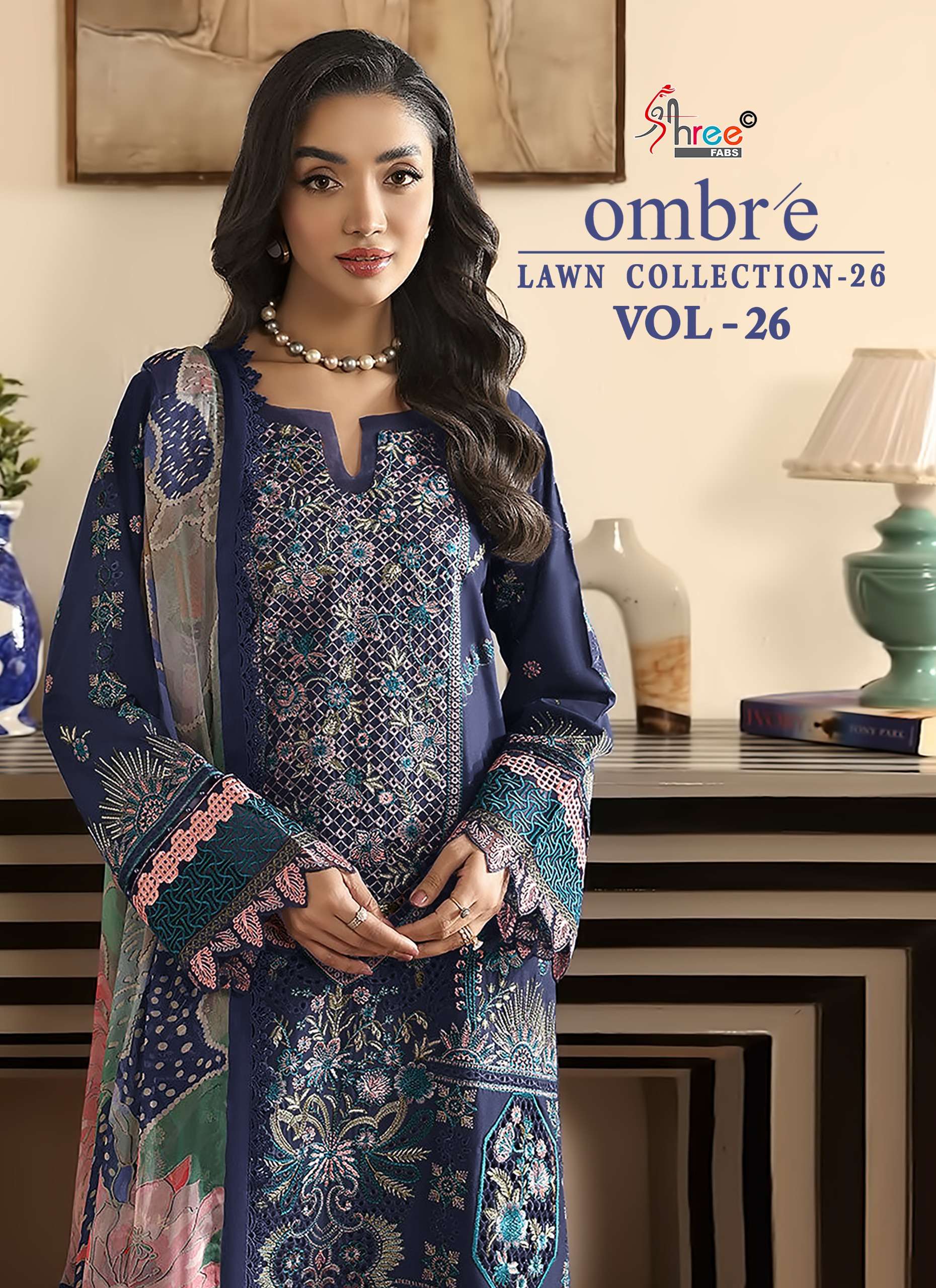 OMBRE LAWN COLLECTION VOL - 26 BY SHREE FABS